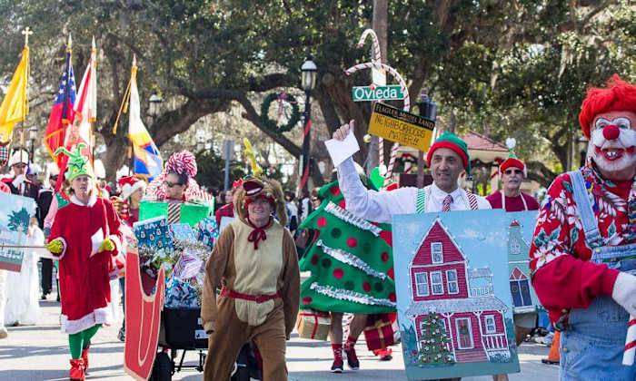 Celebrate the holiday season at the 68th annual St. Augustine Christmas Parade