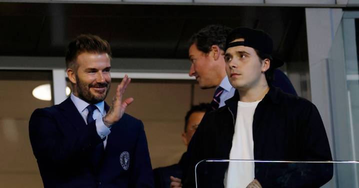 Brooklyn Beckham's telling resonse after dad David's knighthood