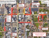 Street closures for construction to affect traffic in Downtown Tyler