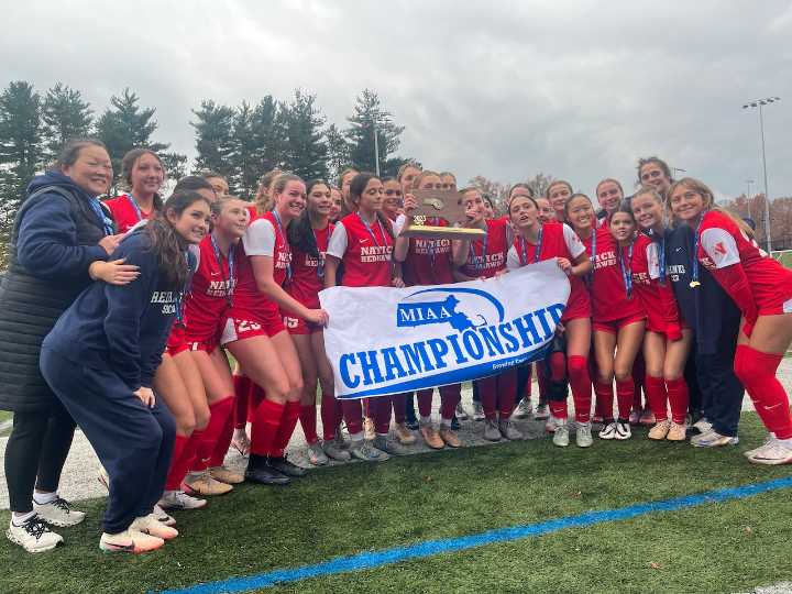 Natick girls soccer wins third MIAA D-I state title after holding off Franklin (video)