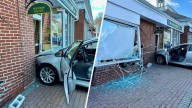 Car crashes into Newtown nail salon