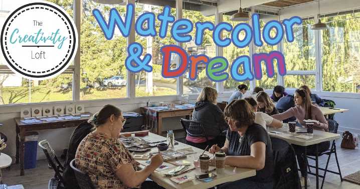 Watercolor & Dream Workshop: Home at The Creativity Loft December 3, 2025