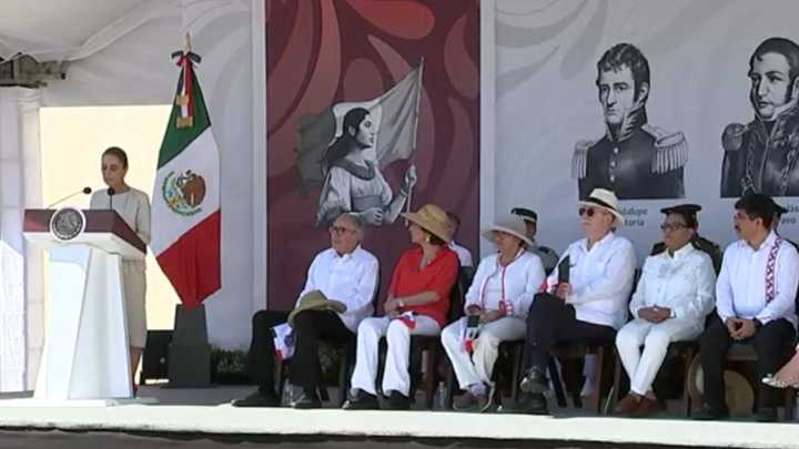 "No Triunfa Quien Defiende Los Privilegios Frente a la Transformación”: Sheinbaum desde Veracruz