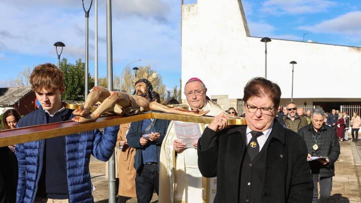 Las cofradías de León celebran el Jubileo en La Virgen del Camino, en fotos