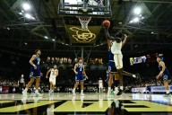 Bangot Dak serving notice spring is back in his step for CU Buffs basketball