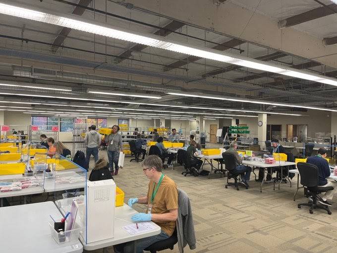 First day election results