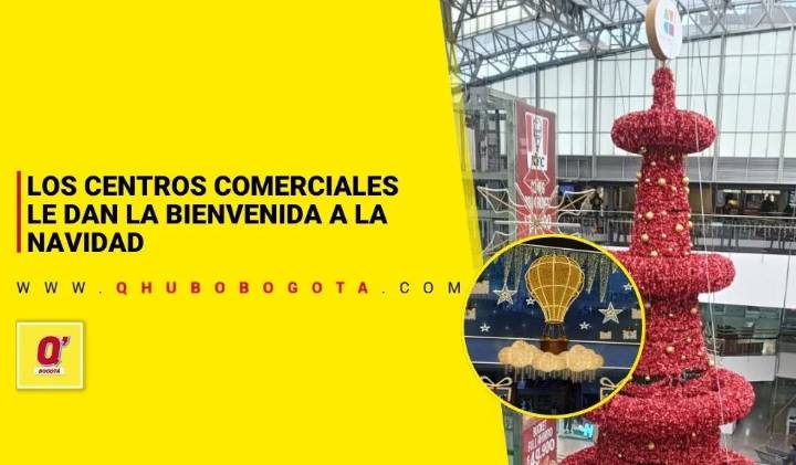 Los centros comerciales le dan la bienvenida a la Navidad