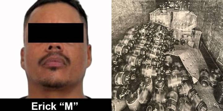 Procesan a hombre que transportaba metanfetamina líquida oculta en 119 garrafones de limpiadores en Sonora