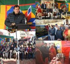 Minister Dar lays foundation of District Veterinary Hospital Bandipora