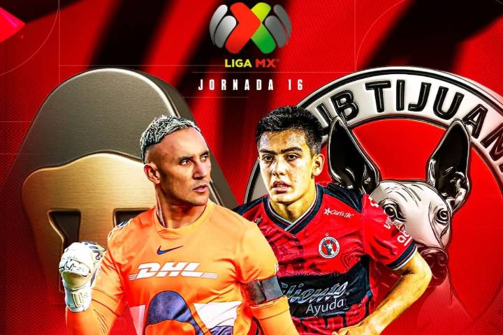 Pumas vs Xolos: EN VIVO, dónde, cuándo y a qué hora ver el juego de la Jornada 16 del Apertura 2025 Liga MX