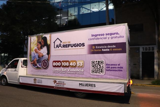 Estado de México fomenta erradicación de violencia de género durante 16 días de activismo para prevenir esta conducta