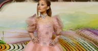 Photos: Ariana Grande's Butterfly Gown Look Has Fans 'Speechless'