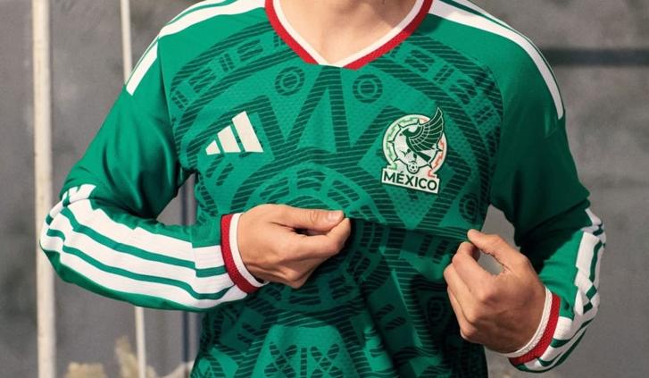 ¡Es bellísimo! Presentan la playera oficial de México para el Mundial