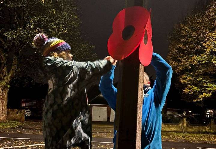 Disbelief after Remembrance Day poppies put up by Medway Scout Group in City Way, Rochester, are stolen