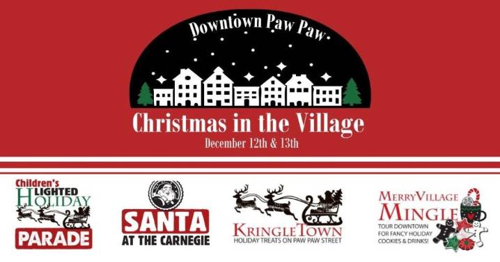 Christmas in the Village coming to Paw Paw, December 12