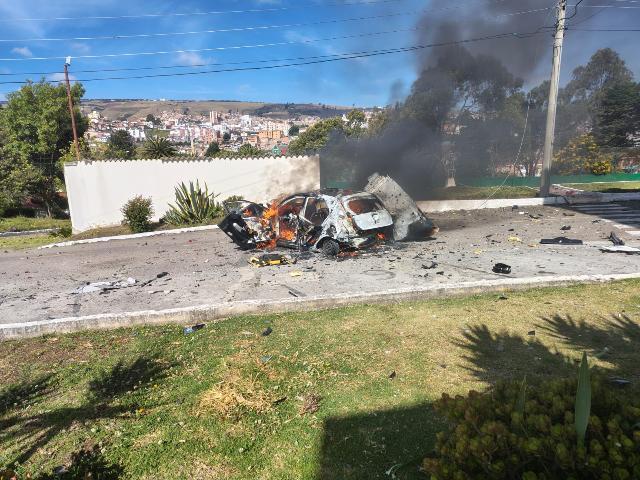 Ofrecen millonaria recompensa por responsables de volqueta con explosivos en Tunja