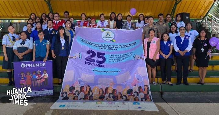Presentan en Chanchamayo las Agendas de Igualdad para Mujeres y Adolescencias en acto conmemorativo del 25N