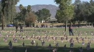 Union places nearly 3,000 flags at Riverside National Cemetery after annual event canceled due to government shutdown