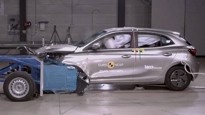 Over 10,000 MGs recalled after front seat twists in crash test