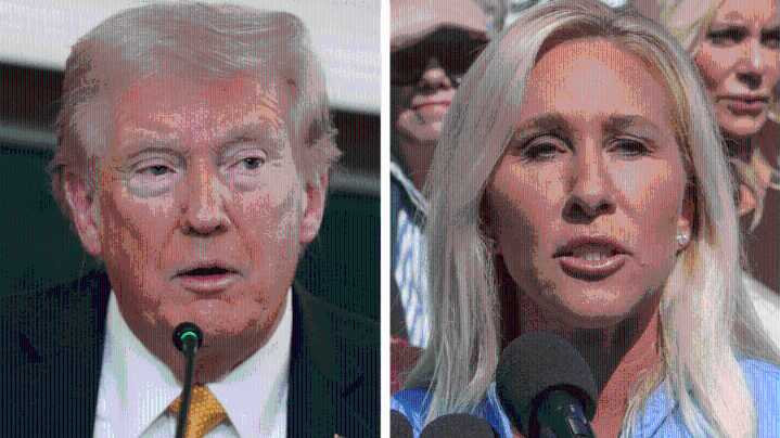 Donald Trump intensifies criticism of Marjorie Taylor Greene