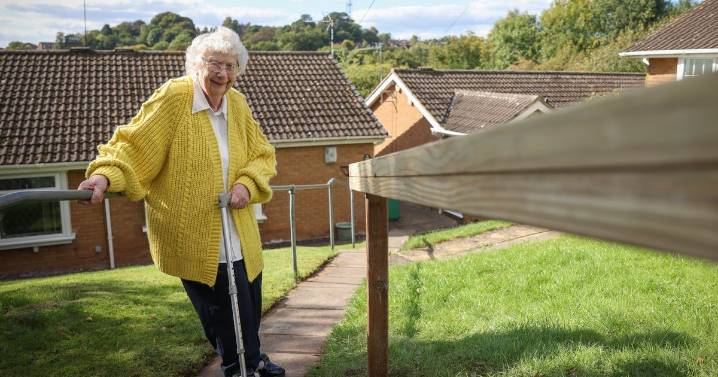 Victory in sight for Nottingham widow Hilda, 96, as handrail finally set to be fitted within weeks