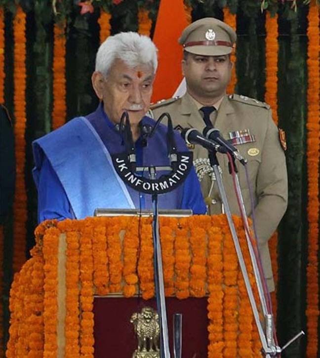 LG Manoj Sinha orders transfer/postings of senior JKAS Officer