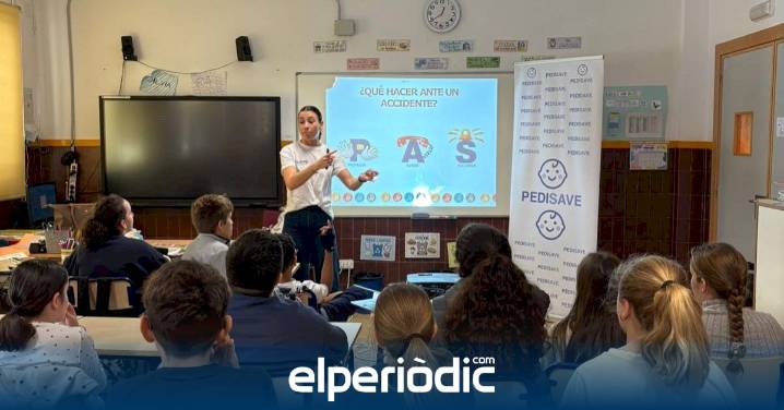 Arrancan en los centros educativos de Albal los talleres gratuitos de primeros auxilios “Som Superherois”