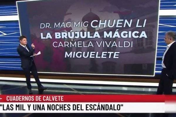 “Elongamiento peneano”: la frase del periodista de LN+ por los insólitos apodos que manejaba la banda de Calvete en ANDIS