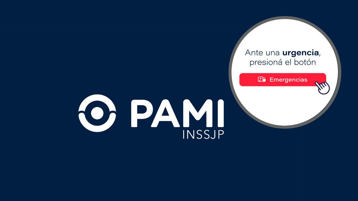 PAMI lanzó un botón de emergencia y todos los afiliados deben saber usarlo: cómo funciona