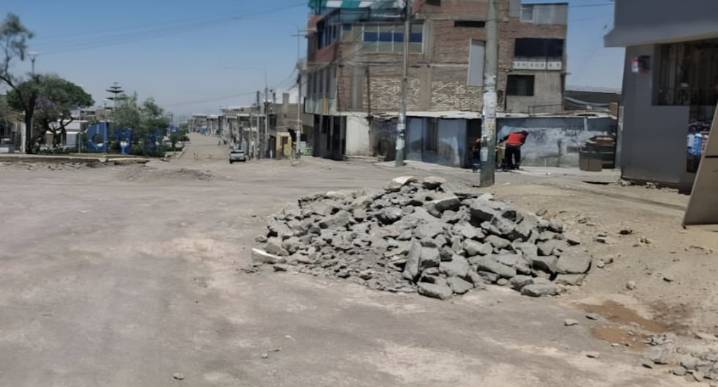 Contraloría alerta fallas graves en inicio de obra de la avenida Miguel Grau, en Arequipa