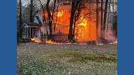 Fire damages Airport Road home in Suffolk