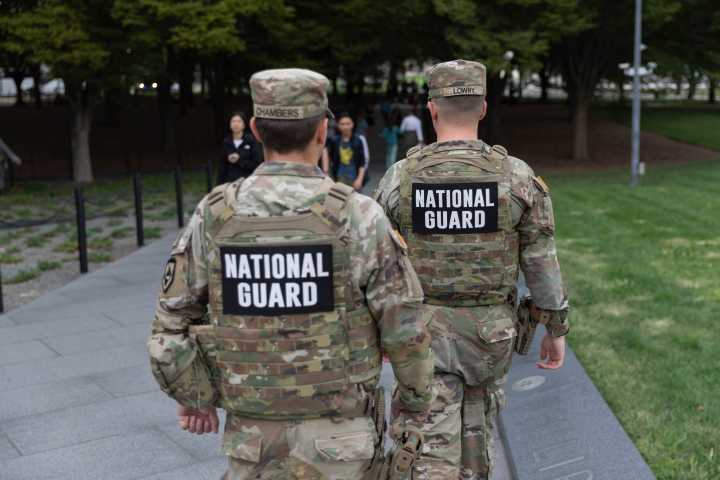 Two Guard members who were shot in Washington, D.C., are from West Virginia, governor says