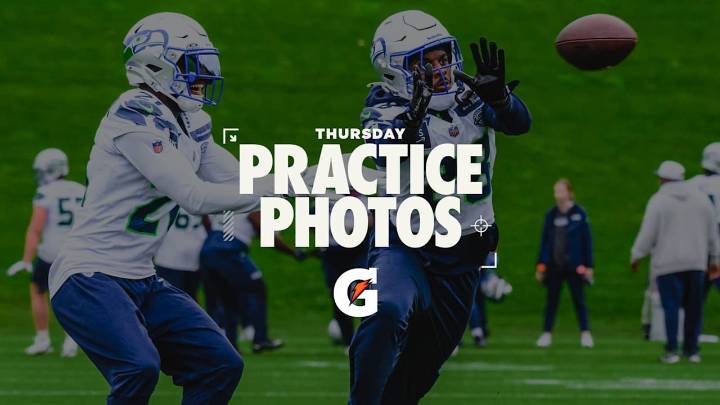 PHOTOS: Seahawks Practice On Thanksgiving Day As Week 13 Approaches