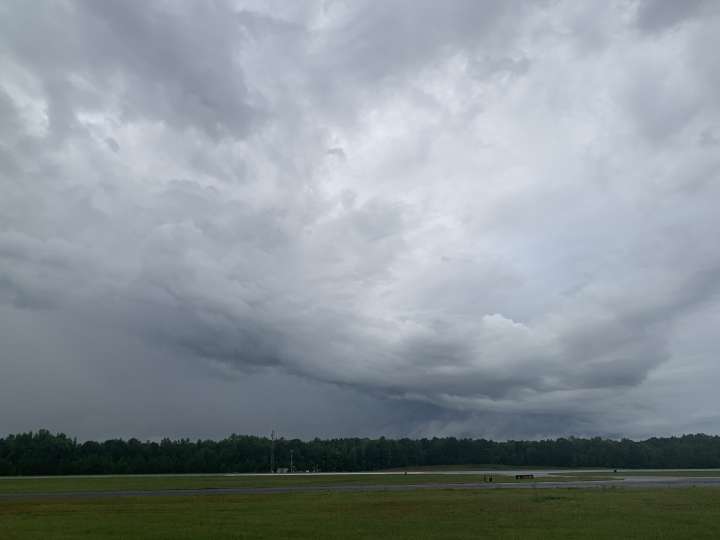 Clouds Roll In Before Storms Hit Georgia Tonight
