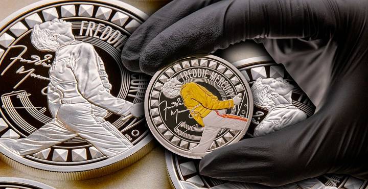 Freddie Mercury revive en oro a 34 años de su partida