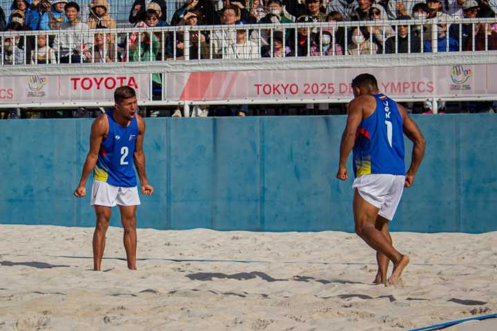 Juegos Sordolímpicos Tokio 2025: Voleibol de playa venezolano obtuvo demoledor triunfo