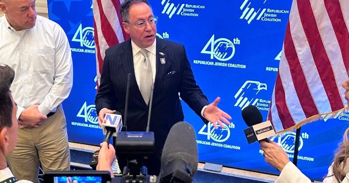 Republican Jewish leaders planned a ceasefire celebration, pivoted to take on antisemitism within