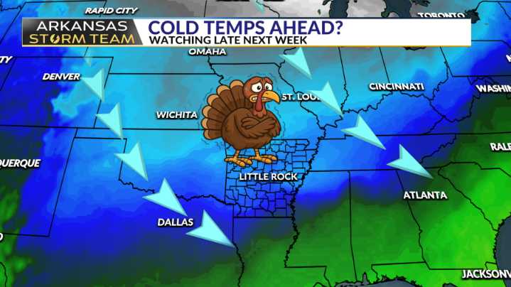 AST Blog: Cold After Thanksgiving? Developing Pattern Could Allow It