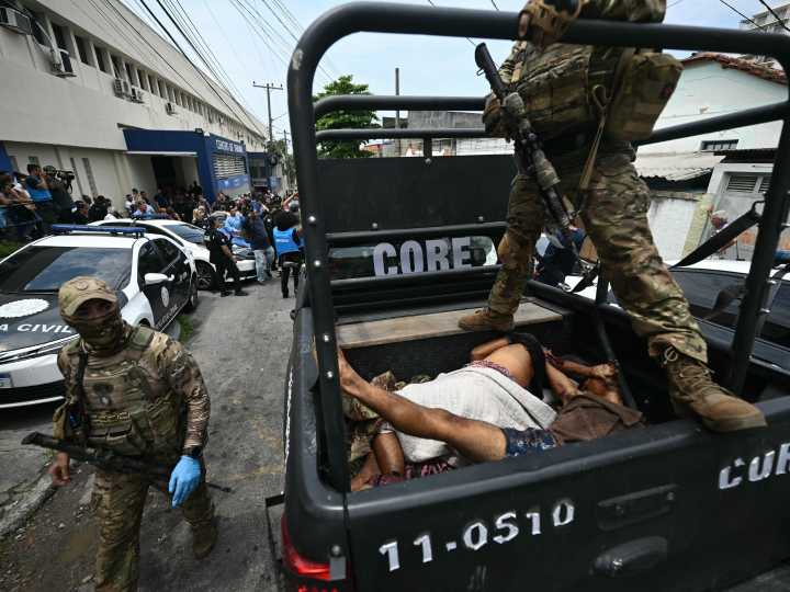 Los impactantes videos que difundió el Gobierno de Río de Janeiro del operativo contra el Comando Vermelho