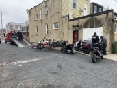Scooters, guns, and ammo seized in East Baltimore raid