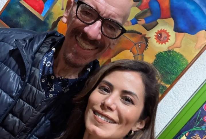 Dante Delgado reaparece junto a Verónica Delgadillo