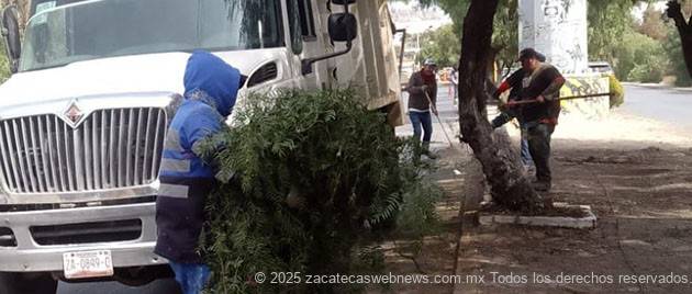 MUNICIPIO DE ZACATECAS PONE EN MARCHA OPERATIVO INTENSIVO DE LIMPIEZA