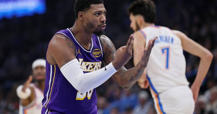 The Sports Report: Lakers are routed by the Thunder
