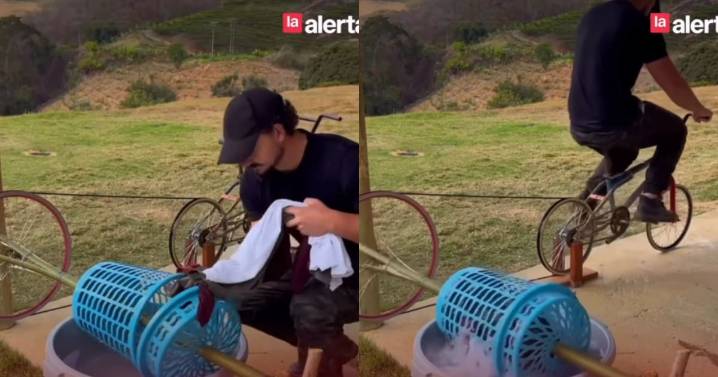 IMPACTANTE: Lavadora casera que no consume electricidad se vuelve viral en redes