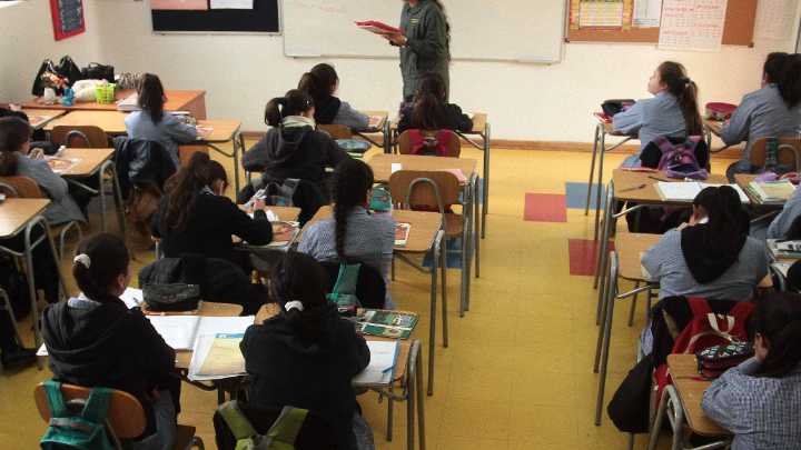 Caída de la natalidad en Chile se percibió en cantidad de escolares matriculados este 2025