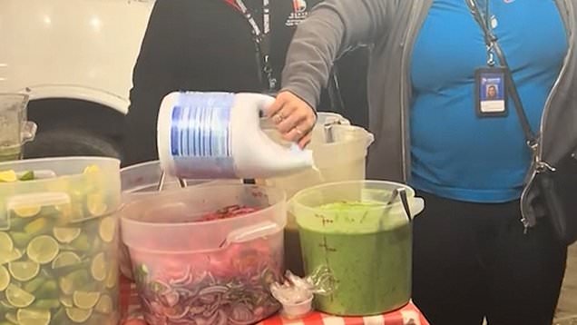 Hygiene inspectors pour bleach over taco seller’s food because it was ‘unsafe’