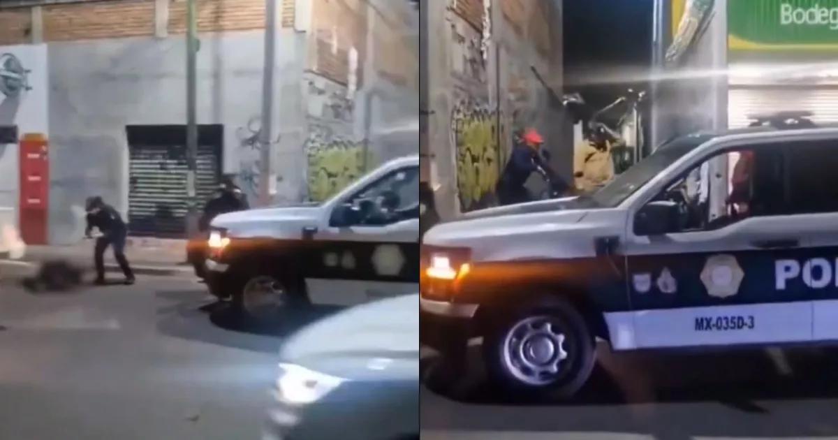Policía de la CDMX recibe disparo en la cabeza tras intentar frustrar robo en la GAM