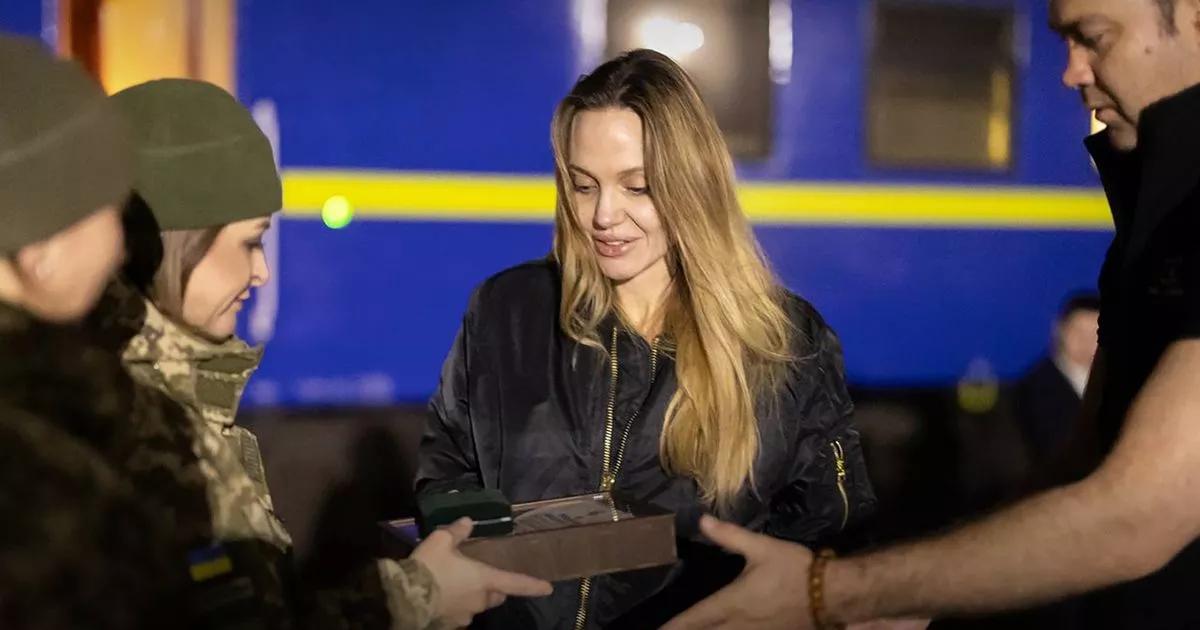 Angelina Jolie's bodyguard forced on to the front line in Ukraine war