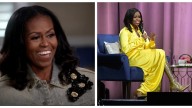 Michelle Obama's Viral Balenciaga Sequin Thigh