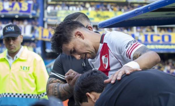 Maximiliano Meza sufrió una grave lesión y tendrá que ser operado nuevamente